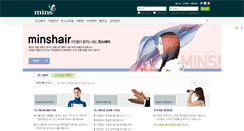 Desktop Screenshot of minshair.com